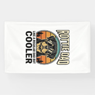 Rottie Dad Like a Regular Dad But Cooler Design_1 Banner