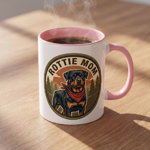 Rottie Mum Coffee Mug Rottweiler Mum Gigt
