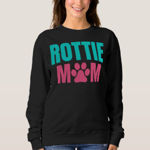 Rottie Mum Rottweiler Dog Mum Sweatshirt
