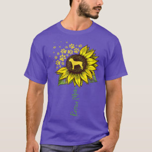 Rottie Mum Sunflower Rottweiler For men women boys T-Shirt