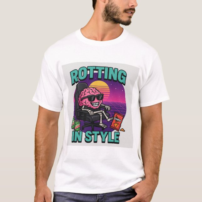 Rotting In Style T-Shirt (Front)