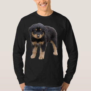 Rottsky Puppy Brave Dog Lovers For Rottweiler And T-Shirt