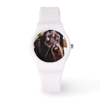 Rottweiler Artistic Pet Portait Watch
