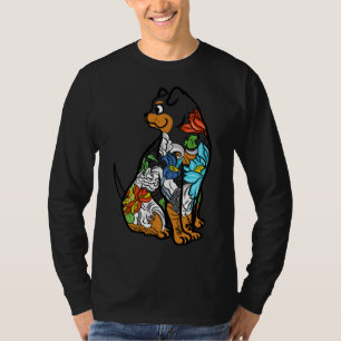 Rottweiler Artistic Tattoo T-Shirt