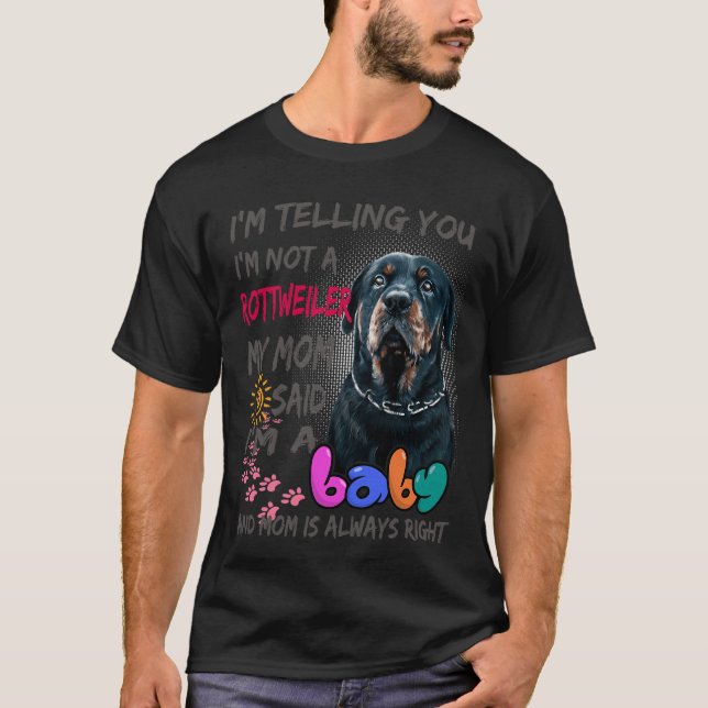 Rottweiler Baby T-Shirt (Front)