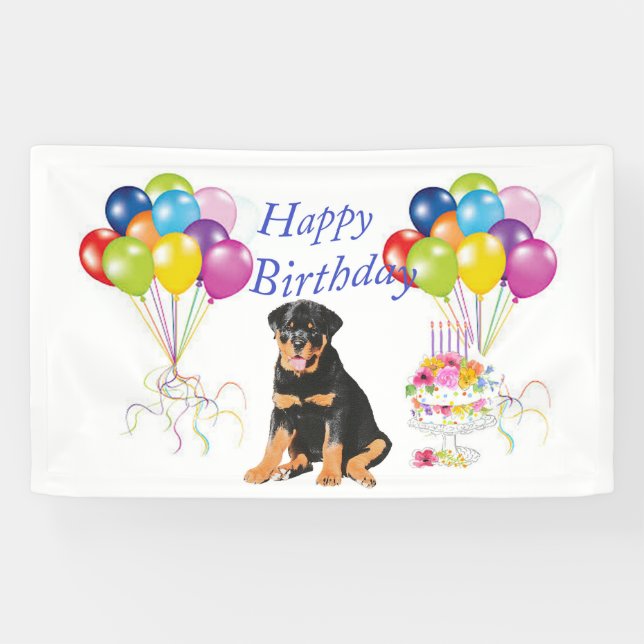 Rottweiler Banner (Horizontal)