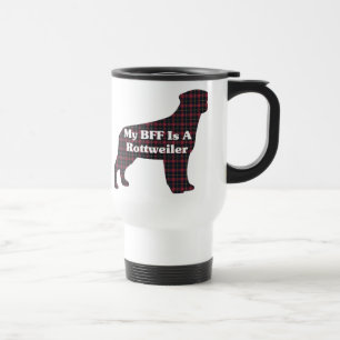 Rottweiler BFF Gifts Travel Mug