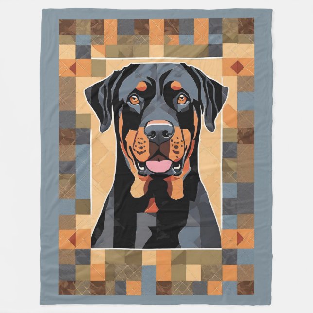 Rottweiler Blanket (Front)