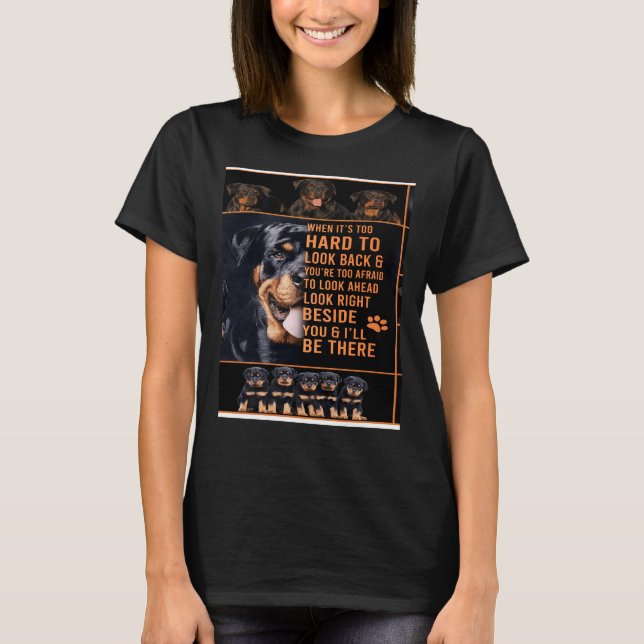 Rottweiler Blanket T-Shirt (Front)