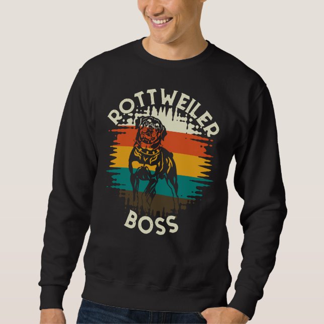 Rottweiler Boss Sweatshirt (Front)