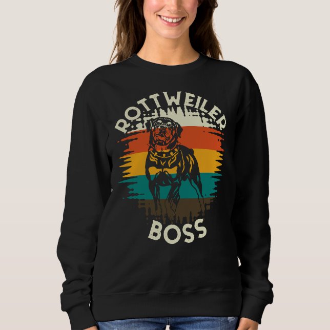 Rottweiler Boss Sweatshirt (Front)