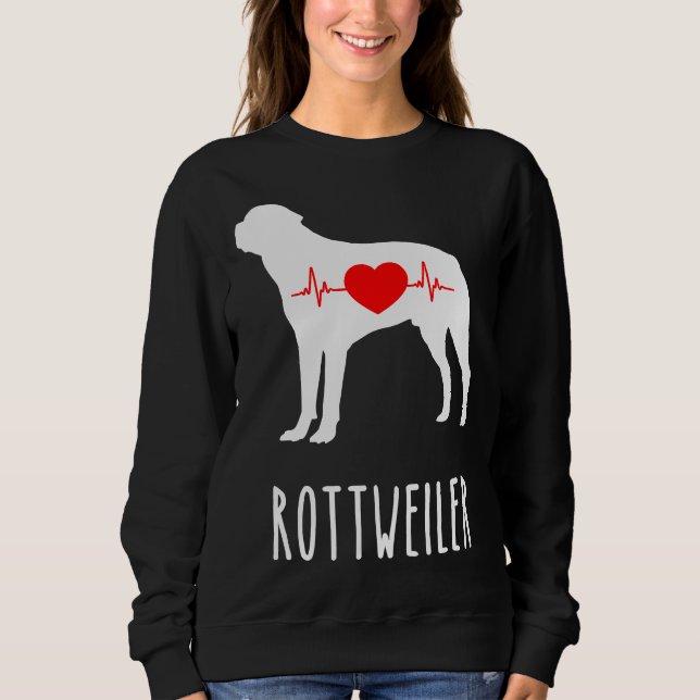 Rottweiler Breed Dog Lover Top Mum Shows (Front)