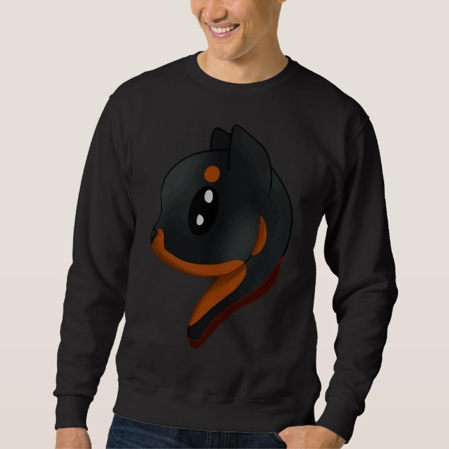 Rottweiler Bubble Pup Sweatshirt (Front)