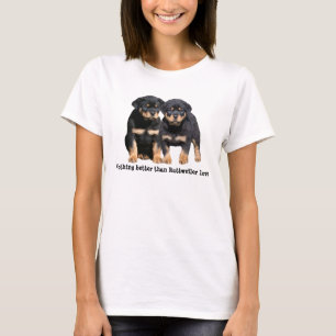 Rottweiler Buddies Ladies Shirt