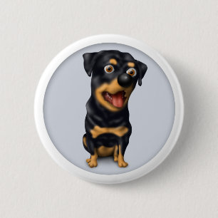 Rottweiler Button