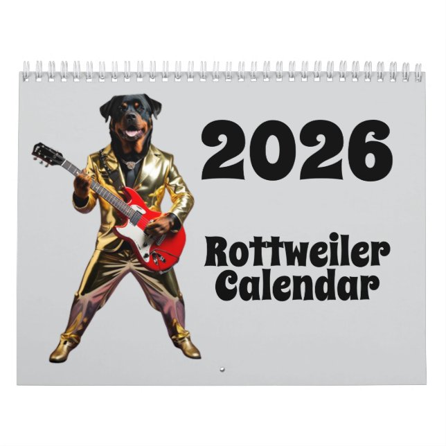 Rottweiler Calendar (Cover)