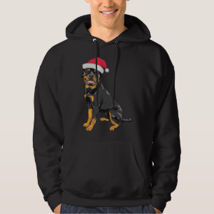 Rottweiler Christmas 18 Hoodie
