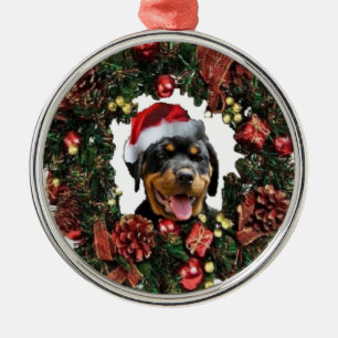 Rottweiler Christmas Ornament