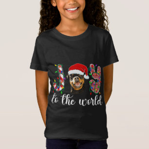 Rottweiler Christmas Rottie Xmas Party Rottweiler T-Shirt