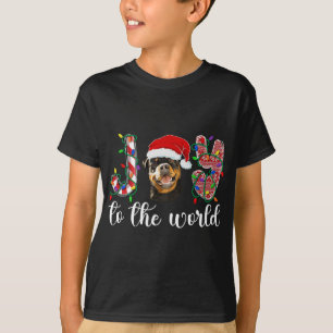 Rottweiler Christmas Rottie Xmas Party Rottweiler T-Shirt