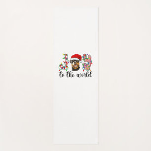 Rottweiler Christmas Rottie Xmas Party Rottweiler Yoga Mat