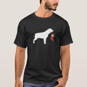 Rottweiler Christmas Stocking Stuffer Dog T-Shirt