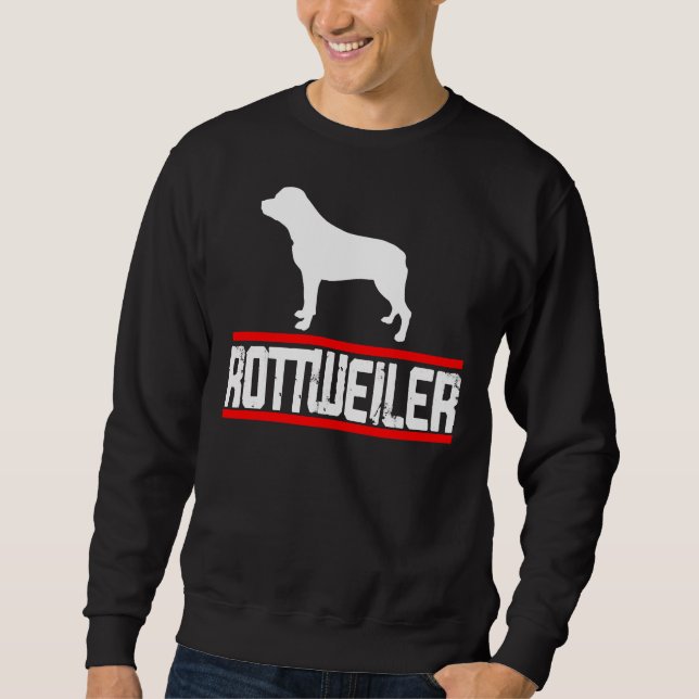 Rottweiler Clothing Sweatshirt (Front)
