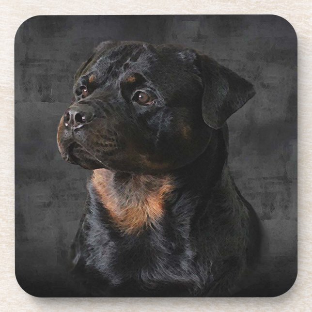 Rottweiler Coaster (Front)