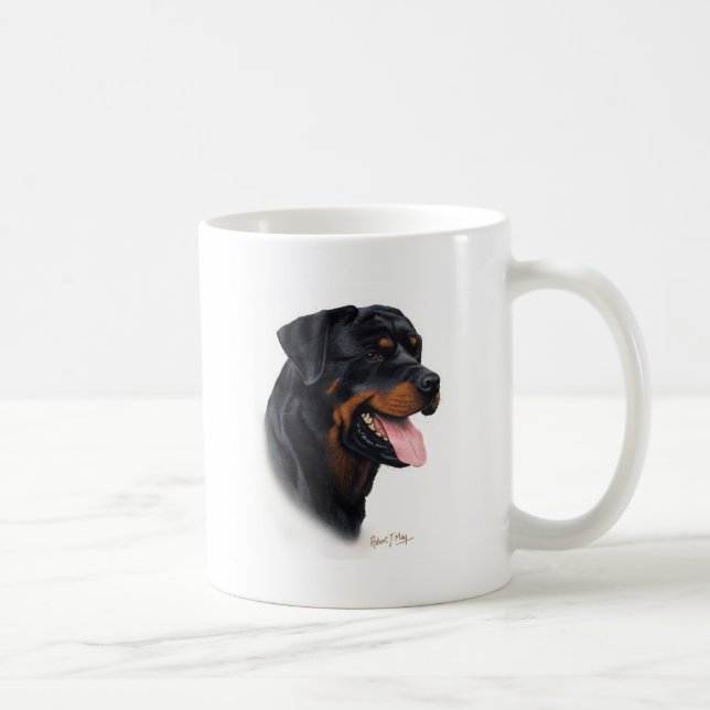Rottweiler Coffee Mug (Right)