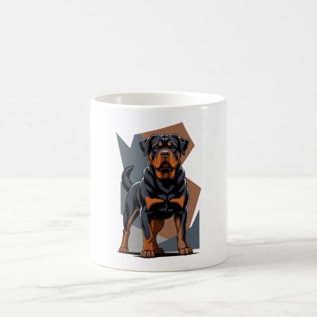 Rottweiler Coffee Mug (Center)