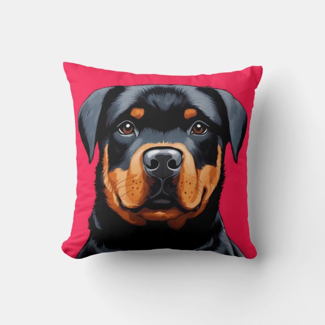 Rottweiler Cushion (Front)