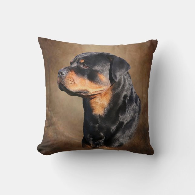 Rottweiler Cushion (Front)