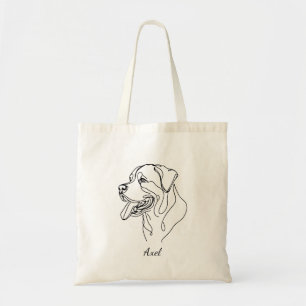 Rottweiler Customisable Tote Bag