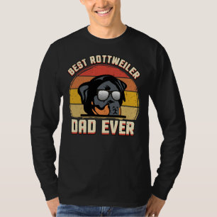 Rottweiler Dad Dogs Daddy Father Pet T-Shirt