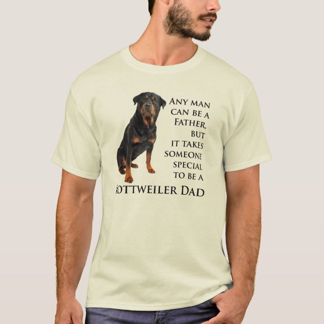 Rottweiler Dad Shirt (Front)