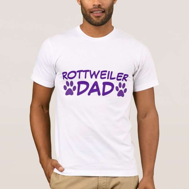 ROTTWEILER DAD T-SHIRTS (Front)