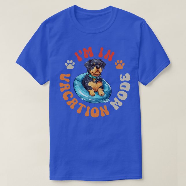 Rottweiler Dog 3 T-Shirt (Design Front)