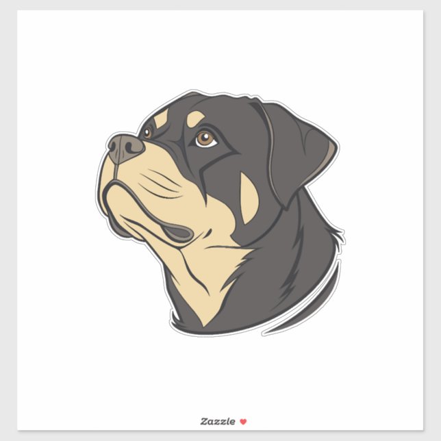 Rottweiler Dog Art (Sheet)