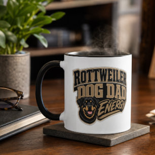 Rottweiler Dog Dad Energy Mug