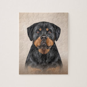 Rottweiler dog jigsaw puzzle