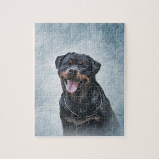 Rottweiler dog jigsaw puzzle