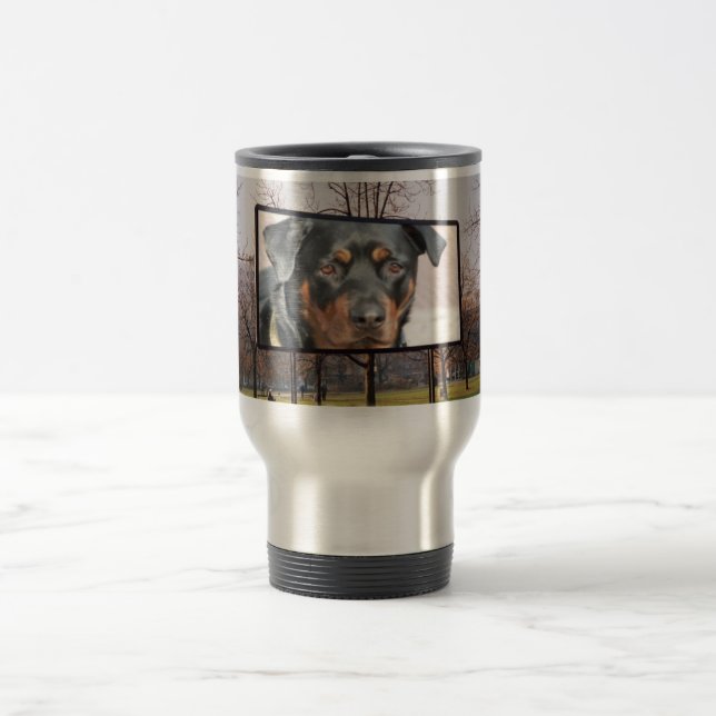 Rottweiler Dog Mug (Center)