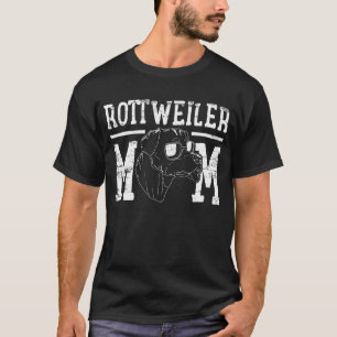 Rottweiler Dog Mum Mama T-Shirt