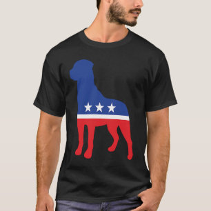 Rottweiler Dog Political Symbol Election Mascot T-Shirt