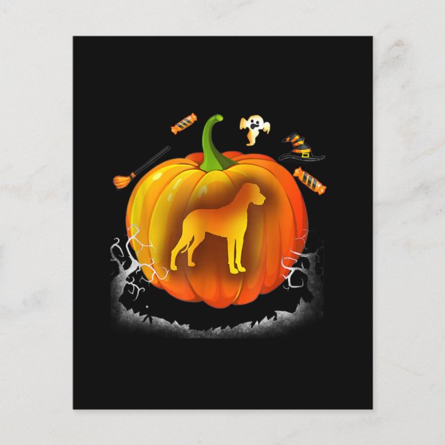 rottweiler dog pumpkin costume halloween (Front)