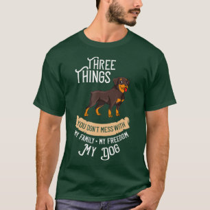 Rottweiler Dog Puppies Owner Lover T-Shirt
