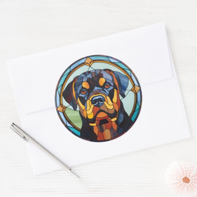 Rottweiler Dog Sticker Pack (Envelope)