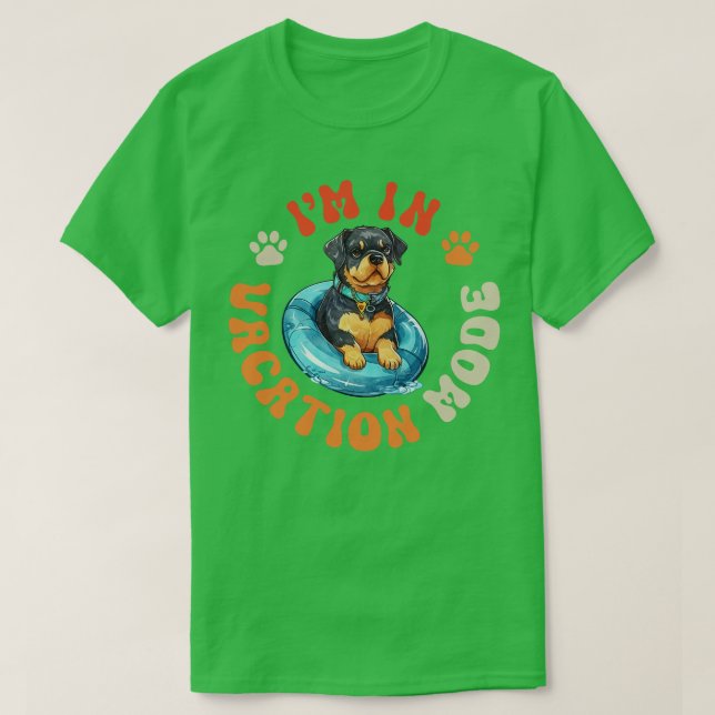Rottweiler Dog T-Shirt (Design Front)