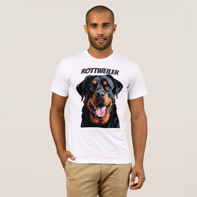 Rottweiler Dog T-Shirt (Front Full)