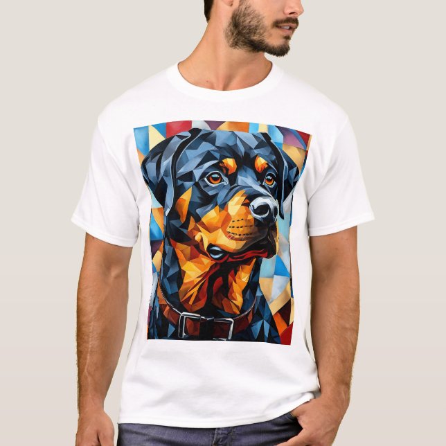 Rottweiler Dog T-Shirt (Front)